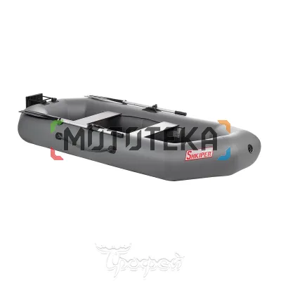 Лодка ПВХ Тонар Шкипер 280нт серый