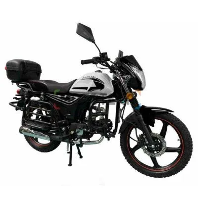 Мопед MotoLand (Мотолэнд) Альфа RS LUX 11 (LM48-B) чёрный (А)