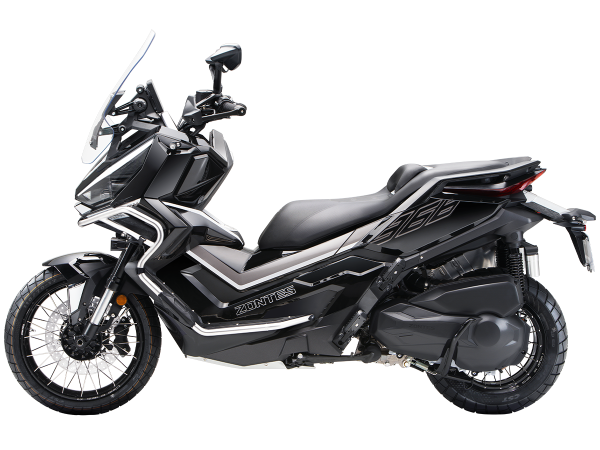 Скутер ZONTES (Зонтес) ZT368 - G (ZT1P79MP EFI) 17/14 (2025 г.) чёрный с ПТС | Мототека