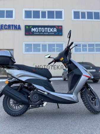 Скутер Мотомир Jogger 49.5 (125) серый - купить с доставкой, по выгодной цене в интернет-магазине Мототека