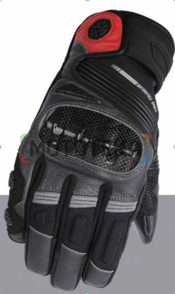 Мотоперчатки кожаные Scoyco (Скойко) MC78WP (Carbon/Waterproof) Grey L