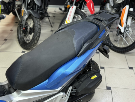 Скутер Мотомир TRACER ADV 50cc (125) синий - купить с доставкой, по выгодной цене в интернет-магазине Мототека