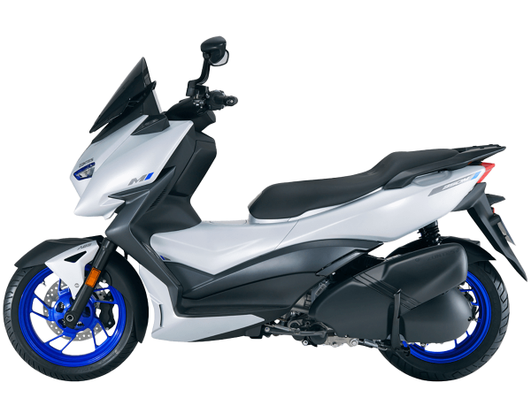 Скутер Zontes (Зонтес) ZT350 - M (ZT1P77MP EFI) 15/14 серебристый с ПТС | Мототека